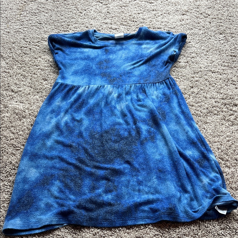 GAP Vibrant Blue Casual Kids Dress